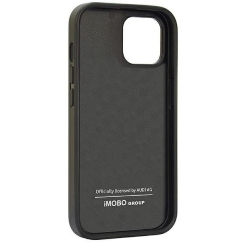 Audi Carbon Fiber Stripe iPhone 14 / 15 / 13 6.1" czarny/black hardcase AUS-TPUPCIP14-R8/D1-BK