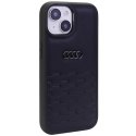 Audi GT Synthetic Leather iPhone 15 / 14 / 13 6.1" czarny/black hardcase AU-TPUPCIP15-GT/D2-BK