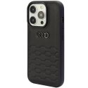 Audi GT Synthetic Leather iPhone 15 Pro 6.1"czarny/black hardcase AU-TPUPCIP15P-GT/D2-BK