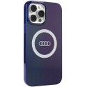 Audi IML Big Logo MagSafe Case iPhone 13 Pro Max 6.7" niebieski/navy blue hardcase AU-IMLMIP13PM-Q5/D2-BE