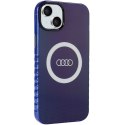 Audi IML Big Logo MagSafe Case iPhone 15 Plus / 14 Plus 6.7" niebieski/navy blue hardcase AU-IMLMIP15M-Q5/D2-BE