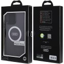 Audi IML Big Logo MagSafe Case iPhone 15 Pro Max 6.7" czarny/black hardcase AU-IMLMIP15PM-Q5/D2-BK