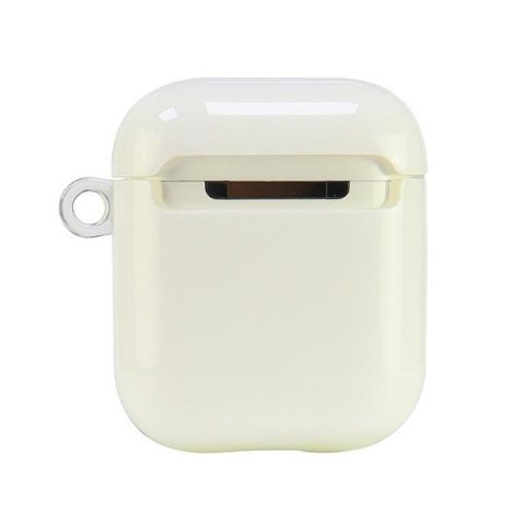 Audi IML Geometric Pattern AirPods 1/2,cover biały/white AU-IMLAP-A6/D3-WE