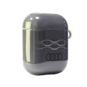 Audi IML Geometric Pattern AirPods 1/2 cover szary/gray AU-IMLAP-A6/D3-GY