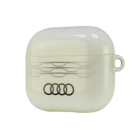 Audi IML Geometric Pattern AirPods 3cover biały/white AU-IMLAP3-A6/D3-WE