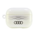 Audi IML Geometric Pattern AirPods Pro 2 cover biały/white AU-IMLAPP2-A6/D3-WE