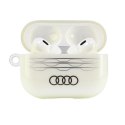 Audi IML Geometric Pattern AirPods Pro 2 cover biały/white AU-IMLAPP2-A6/D3-WE