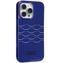 Audi IML MagSafe Case iPhone 13 Pro Max 6.7" niebieski/navy blue hardcase AU-IMLMIP13PM-A6/D3-BE