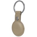 Audi etui Synthetic Leather AirTag beżowy/beige AU-ATKR-Q3/D1-BG