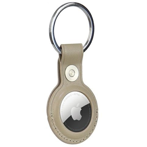Audi etui Synthetic Leather AirTagbeżowy/beige AU-ATKR-Q3/D1-BG