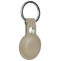 Audi etui Synthetic Leather AirTag beżowy/beige AU-ATKR-Q3/D1-BG