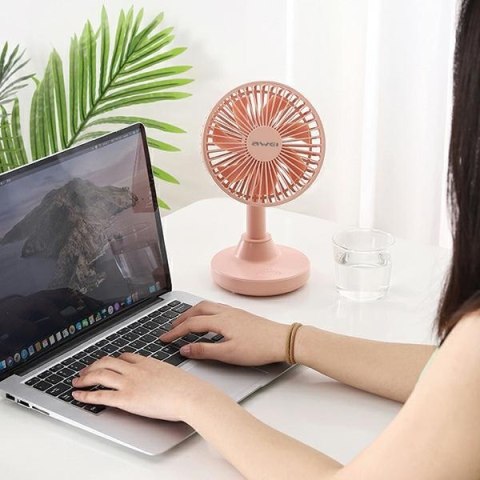 AWEI Mini Wiatrak biurkowy F29czarny/black