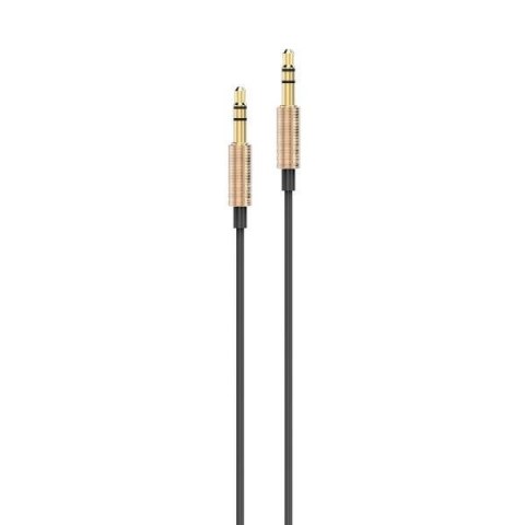 AWEI kabel AUX-001 jack 3,5 - jack 3,5złoty/gold