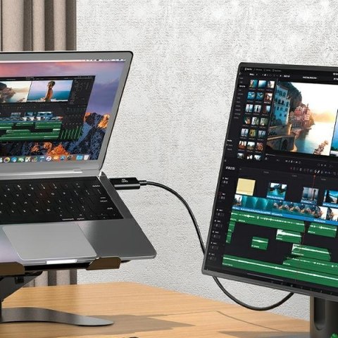 AWEI kabel CL-212T USB-C na HDMI4K 30Hz czarny/black