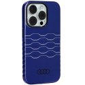 Audi IML MagSafe Case iPhone 15 Pro 6.1" niebieski/navy blue hardcase AU-IMLMIP15P-A6/D3-BE