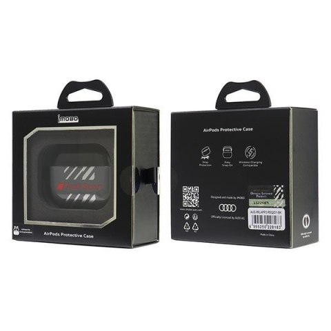 Audi IML Sport AirPods Pro 2 coverczarny/black AUS-IMLAPP2-RSQ/D1-BK