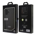 Audi IML Stitching Pattern MagSafe iPhone 16 6.1" czarny/black hardcase AU-IMLMIP16-Q5/D3-BK