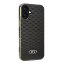 Audi IML Stitching Pattern MagSafe iPhone 16 Plus 6.7" czarny/black hardcase AU-IMLMIP16M-Q5/D3-BK