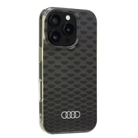 Audi IML Stitching Pattern MagSafeiPhone 16 Pro 6.3" czarny/black hardcase AU-IMLMIP16P-Q5/D3-BK