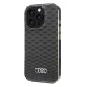 Audi IML Stitching Pattern MagSafeiPhone 16 Pro 6.3" czarny/black hardcase AU-IMLMIP16P-Q5/D3-BK
