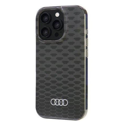 Audi IML Stitching Pattern MagSafeiPhone 16 Pro 6.3" czarny/black hardcase AU-IMLMIP16P-Q5/D3-BK