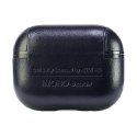 Audi Leather Big Logo AirPods Pro 2 cover czarny/black AU-APP2-GT/D3-BK