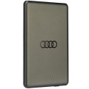 Audi Powerbank indukcyjny 15W 5000mAh szary/grey Big Logo MagSafe AU-MWPB5000-GT/D1-GY