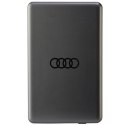 Audi Powerbank indukcyjny 15W 5000mAh szary/grey Big Logo MagSafe AU-MWPB5000-GT/D1-GY