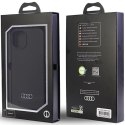 Audi Silicone Case iPhone 14 / 15 / 13 6.1" czarny/black hardcase AU-LSRIP14-Q3/D1-BK