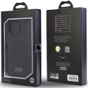 Audi Silicone Case iPhone 14 Pro Max 6.7" czarny/black hardcase AU-LSRIP14PM-Q3/D1-BK