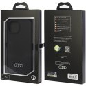 Audi Silicone Case iPhone 15 / 14 / 13 6.1" czarny/black hardcase AU-LSRIP15-Q3/D1-BK