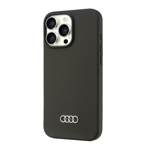 Audi Silicone Case iPhone 16 Pro Max6.9" czarny/black hardcase AU-LSRIP16PM-Q3/D1-BK