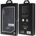 Audi Synthetic Leather MagSafe iPhone 13 Pro / 13 6.1" czarny/black hardcase AU-TPUPCMIP13P-GT/D3-BK