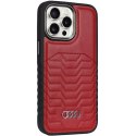 Audi Synthetic Leather MagSafe iPhone 15 Pro 6.1" czerwony/red hardcase AU-TPUPCMIP15P-GT/D3-RD