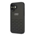 Audi Synthetic Leather iPhone 16 Plus 6.7" czarny/black hardcase AU-TPUPCIP16M-GT/D2-BK