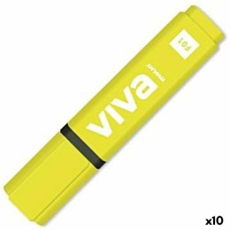 Marker fluorescencyjny Molin Viva Żółty (10 Sztuk)