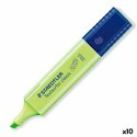 Marker fluorescencyjny Staedtler Textsurfer Classic Pastel Kolor Zielony (10 Sztuk)