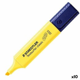 Marker fluorescencyjny Staedtler Textsurfer Classic Pastel Żółty (10 Sztuk)