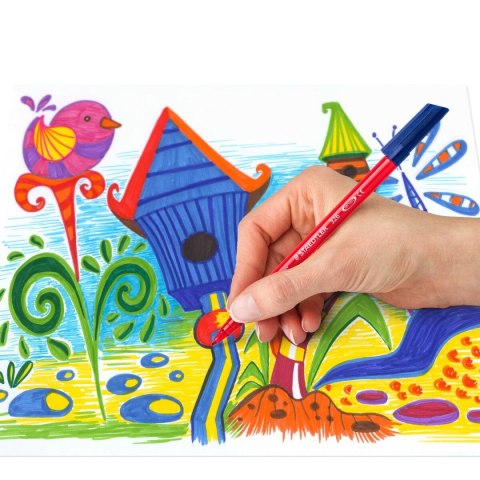 Mazaki Staedtler Noris Club Czerwony (10 Sztuk)
