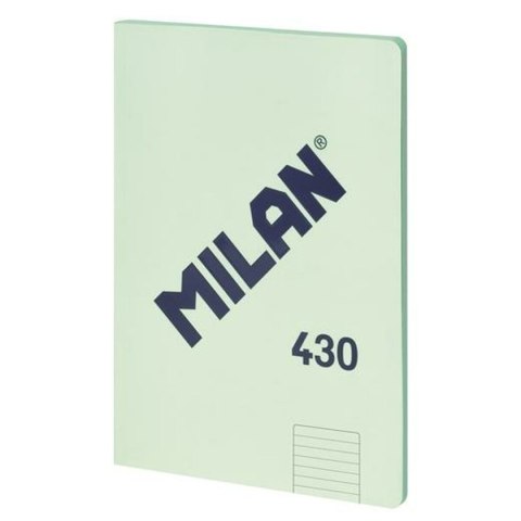 Notatnik Milan 430 Kolor Zielony A4 48 Kartki 21 x 29,7 cm (3 Sztuk)