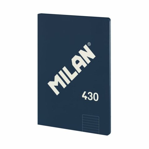 Notatnik Milan 430 Niebieski A4 48 Kartki 21 x 29,7 cm (3 Sztuk)
