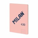 Notatnik Milan 430 Różowy A4 48 Kartki 21 x 29,7 cm (3 Sztuk)