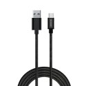 Kabel USB A na USB C Savio CL-129 Czarny 2 m