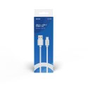 Kabel USB A na USB C Savio CL-168 Biały 3 m