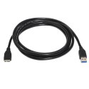 Kabel USB Aisens A105-0044 Czarny 2 m (1 Sztuk)