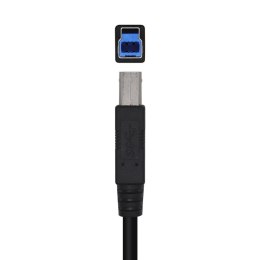 Kabel USB Aisens A105-0444 Czarny 2 m (1 Sztuk)