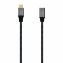 Kabel USB-C Aisens A107-0635 Szary 1 m (1 Sztuk)