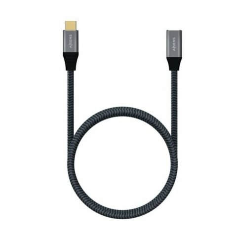 Kabel USB-C Aisens A107-0635 Szary 1 m