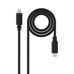 Kabel USB-C NANOCABLE USB 2.0, 2m Czarny 2 m