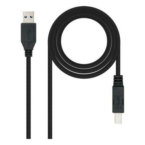 Kabel USB NANOCABLE 10.01.0802-BK Czarny